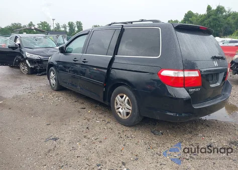 2007 Honda Odyssey Ex-L z USA, uszkodzony, nr VIN 5FNRL38747B066452